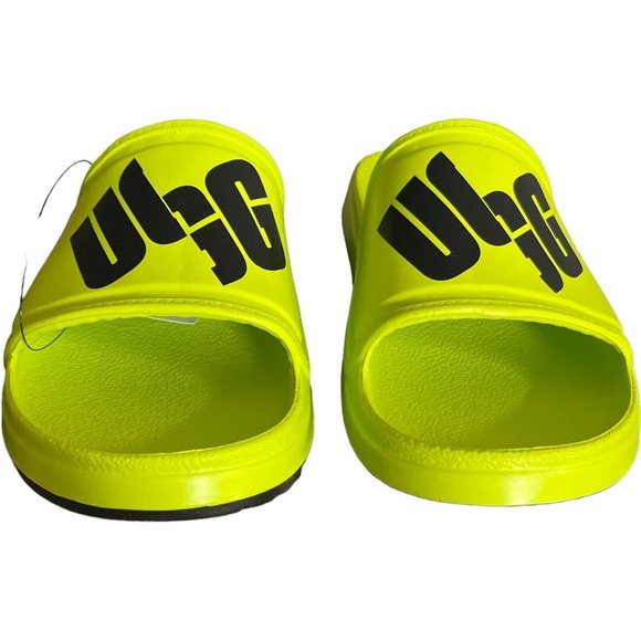 Men’s Slides Size 13 Wilcox Broken Logo Slide Lemon/ Black main image 9